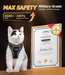Halypet H600 Pro integrated buckle design simplifies donning and removing.
