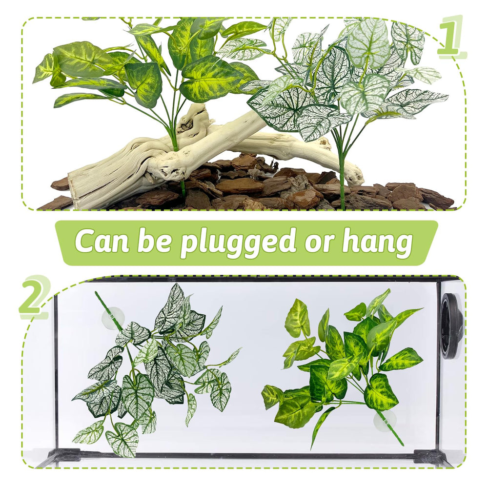 Hamiledyi terrarium suction cups, easy installation, secure to glass walls.