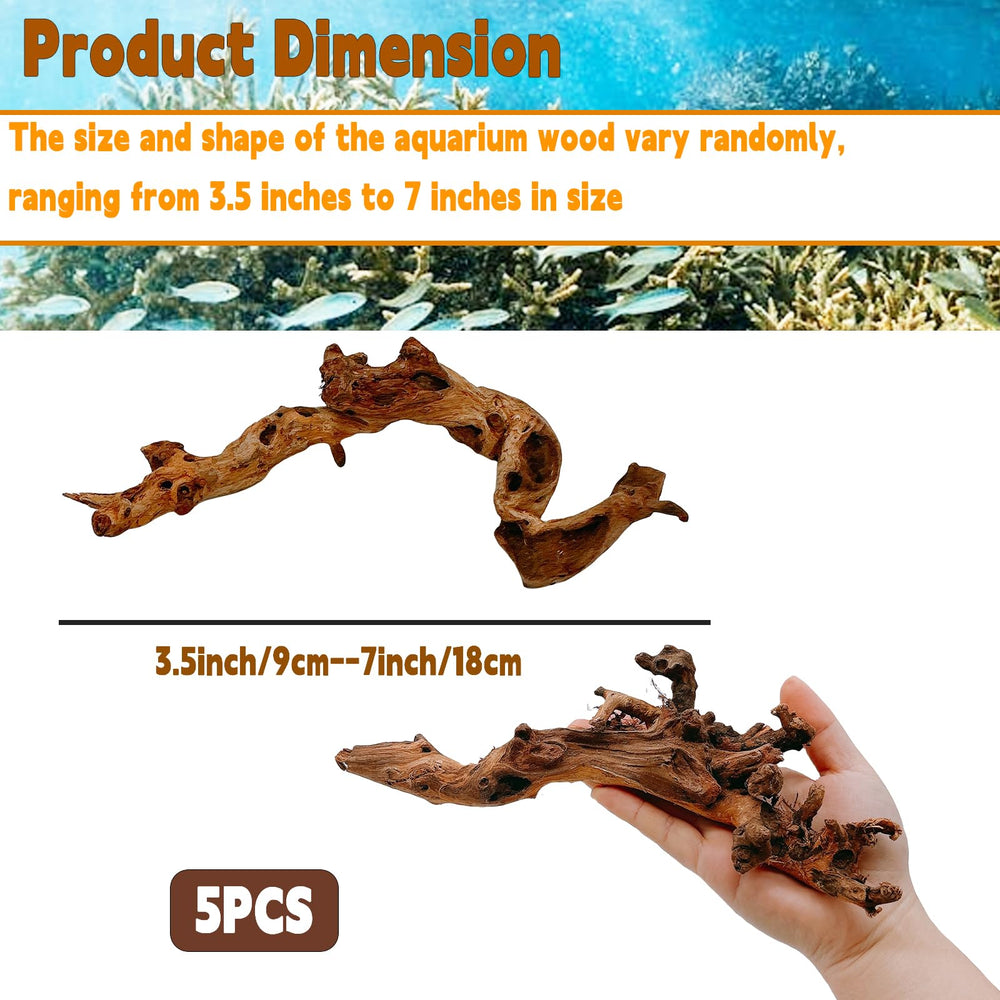 Hamiledyi aquarium driftwood-branch-02 climbing decor for reptiles