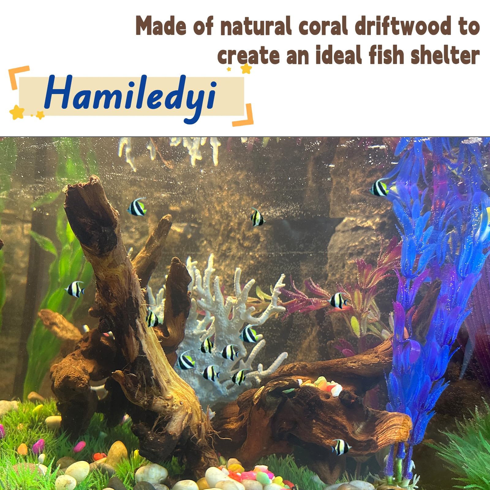 Hamiledyi driftwood-branch-03 supports moss trees and terrarium landscaping