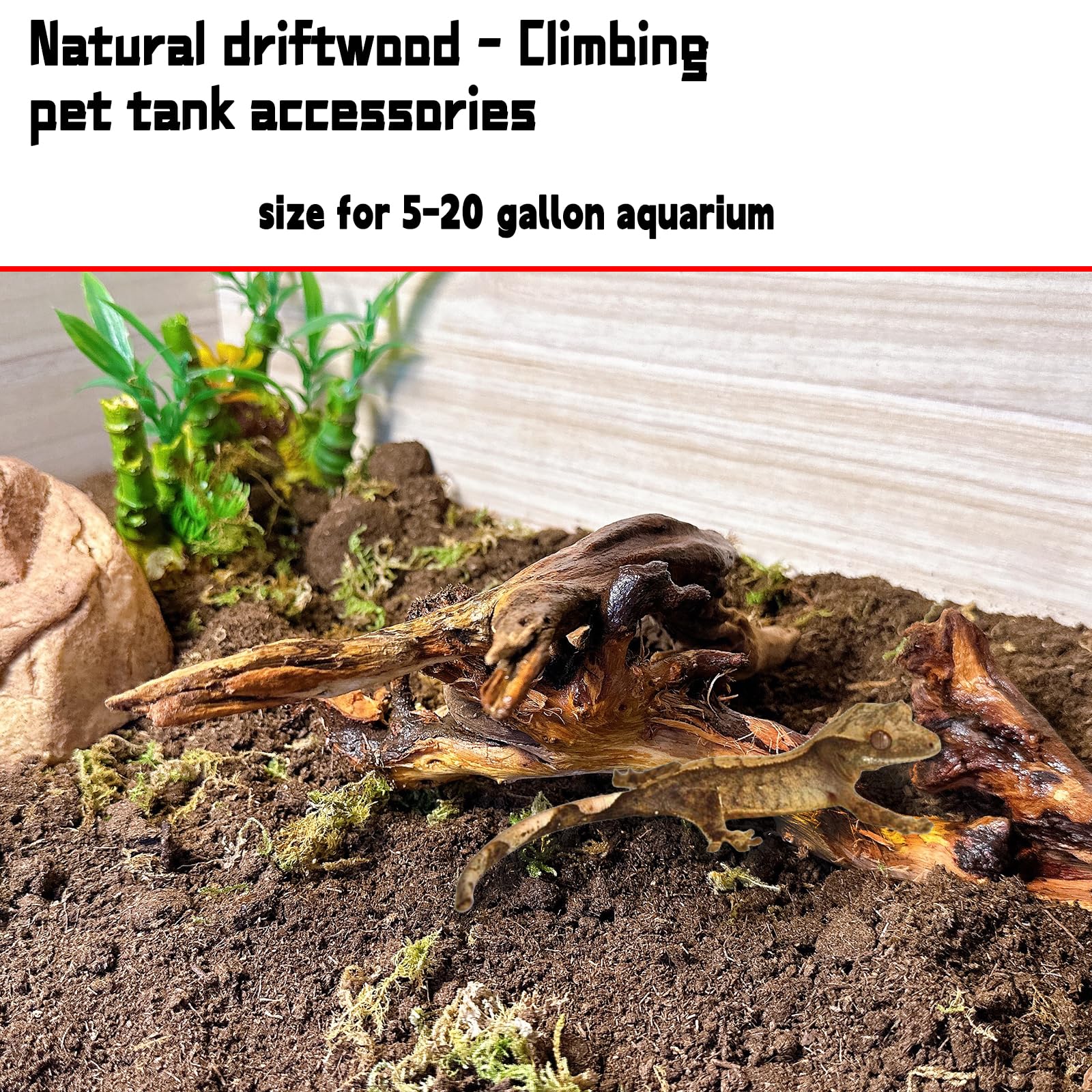 Hamiledyi aquarium driftwood-04 lightweight yet durable for tanks