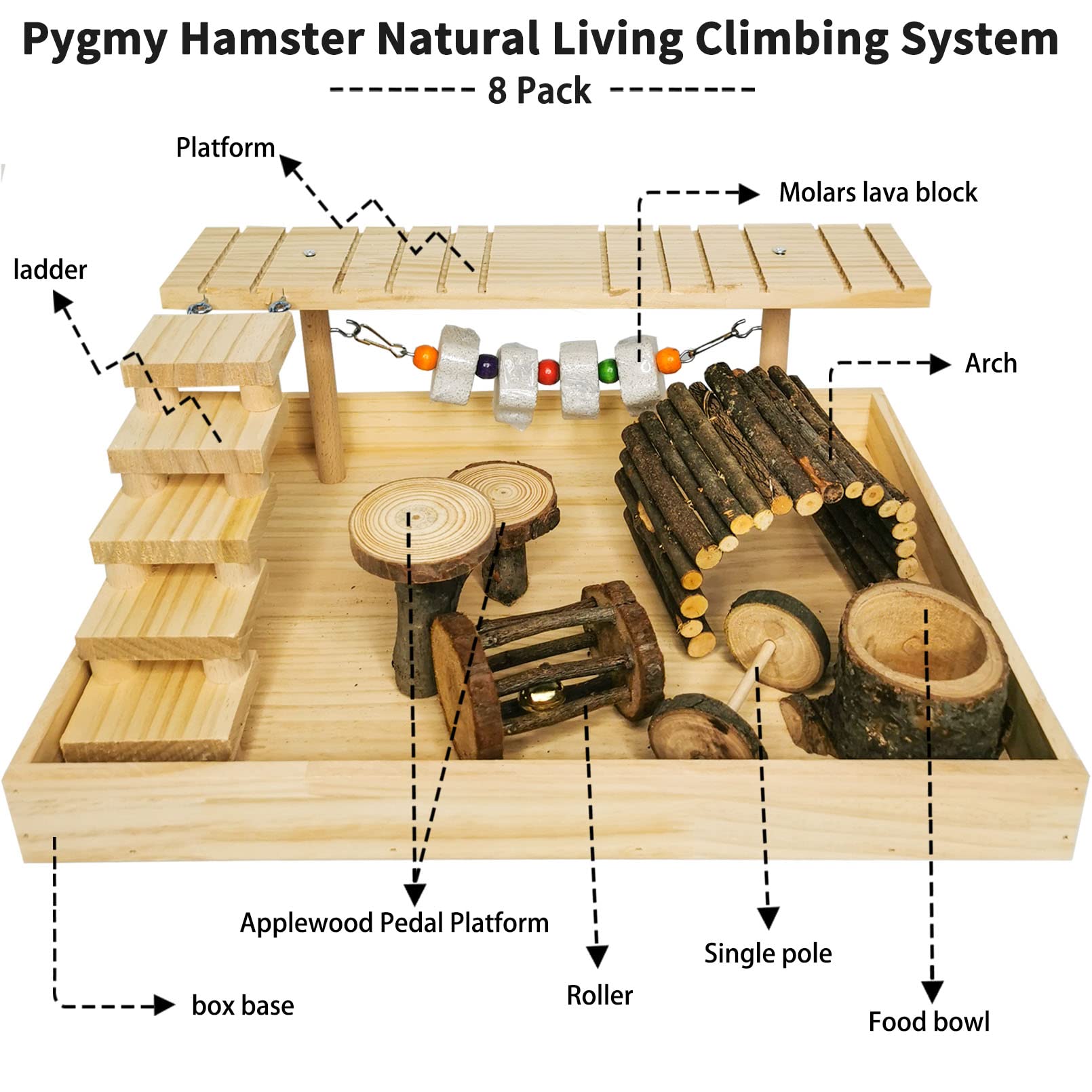 Hamiledyi hamster bell swing captures attention during play and daily enrichment.