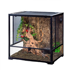 Hamiledyi natural cork bark backdrop boosts tank decor and realism.