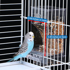 Hamiledyi No Mess Bird Feeder seed feeder reduces mess and waste.
