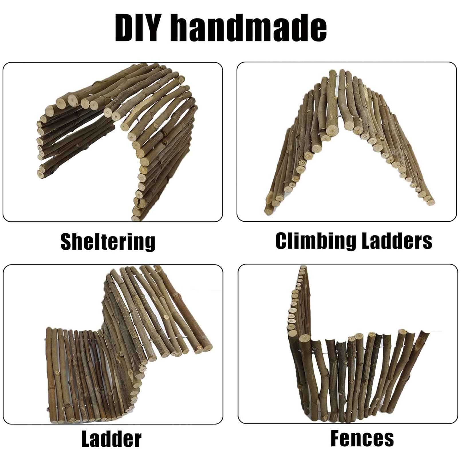 Hamiledyi non-toxic plastic leaves provide safe, realistic habitat detail.