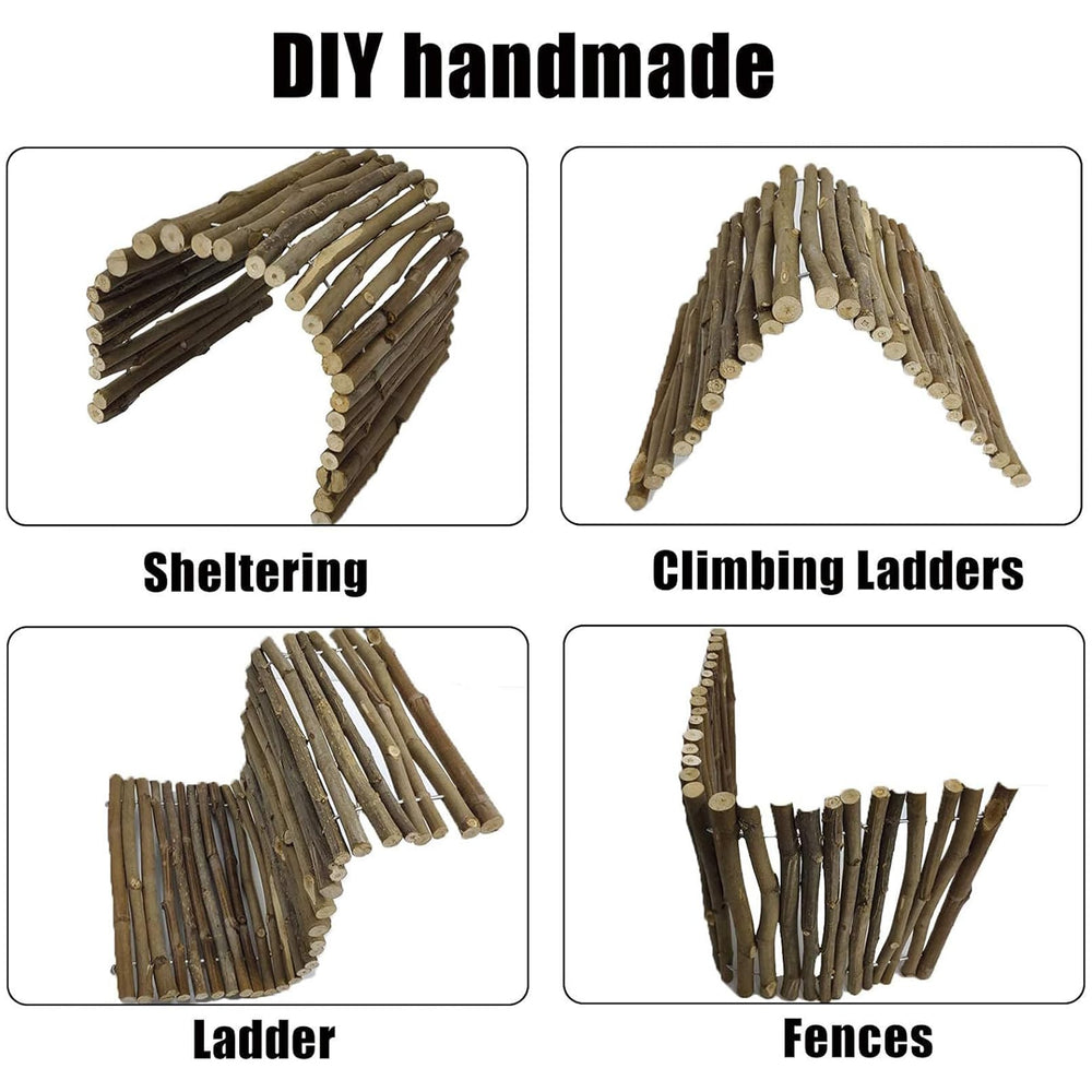Hamiledyi non-toxic plastic leaves provide safe, realistic habitat detail.