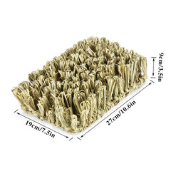Hamiledyi rabbit grass bed woven mat with natural scent for enrichment.