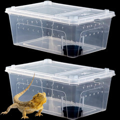Hamiledyi reptile box full view for easy observation and handling.
