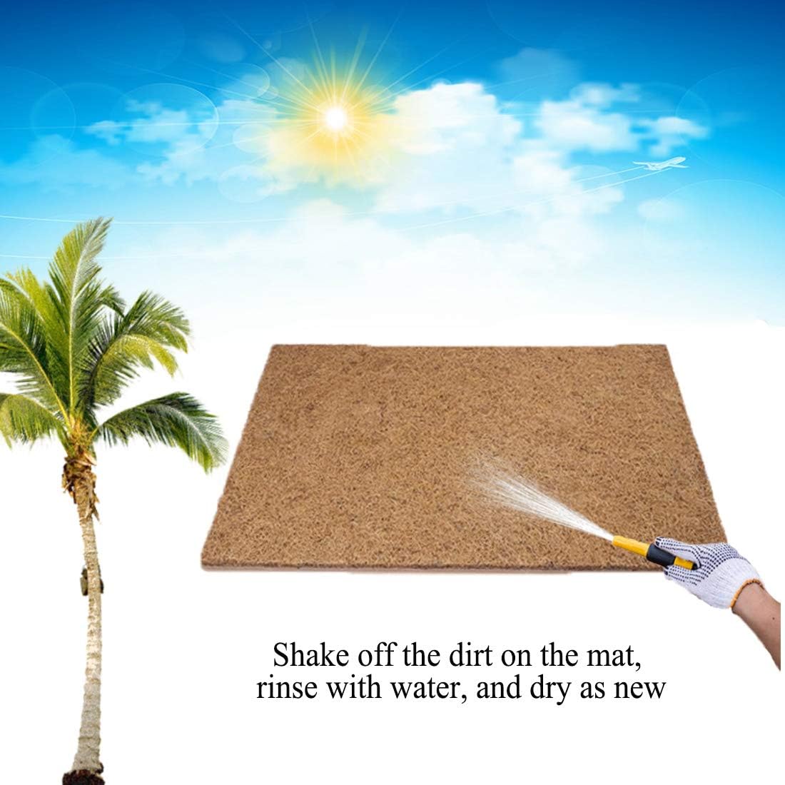 Reusable Hamiledyi carpet designed to stay clean after tank maintenance