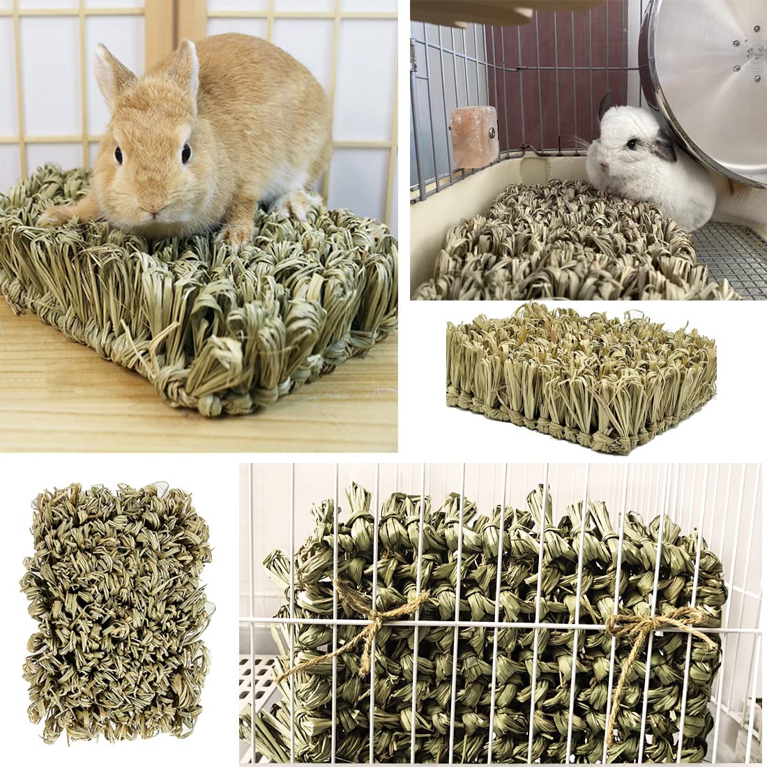 Hamiledyi small-animal habitat enrichment mat for rabbits and guinea pigs.