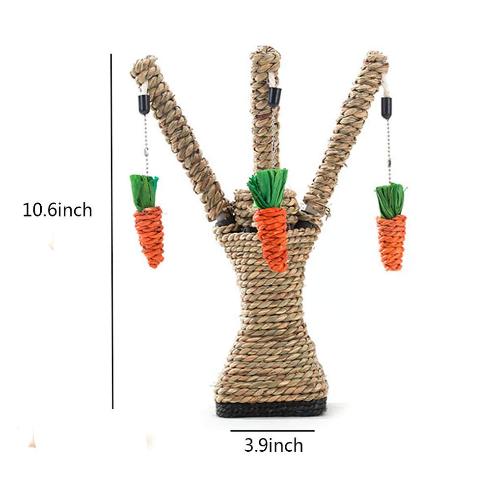 Hamiledyi small-animals compatible toy suits rabbits, guinea pigs, and more.
