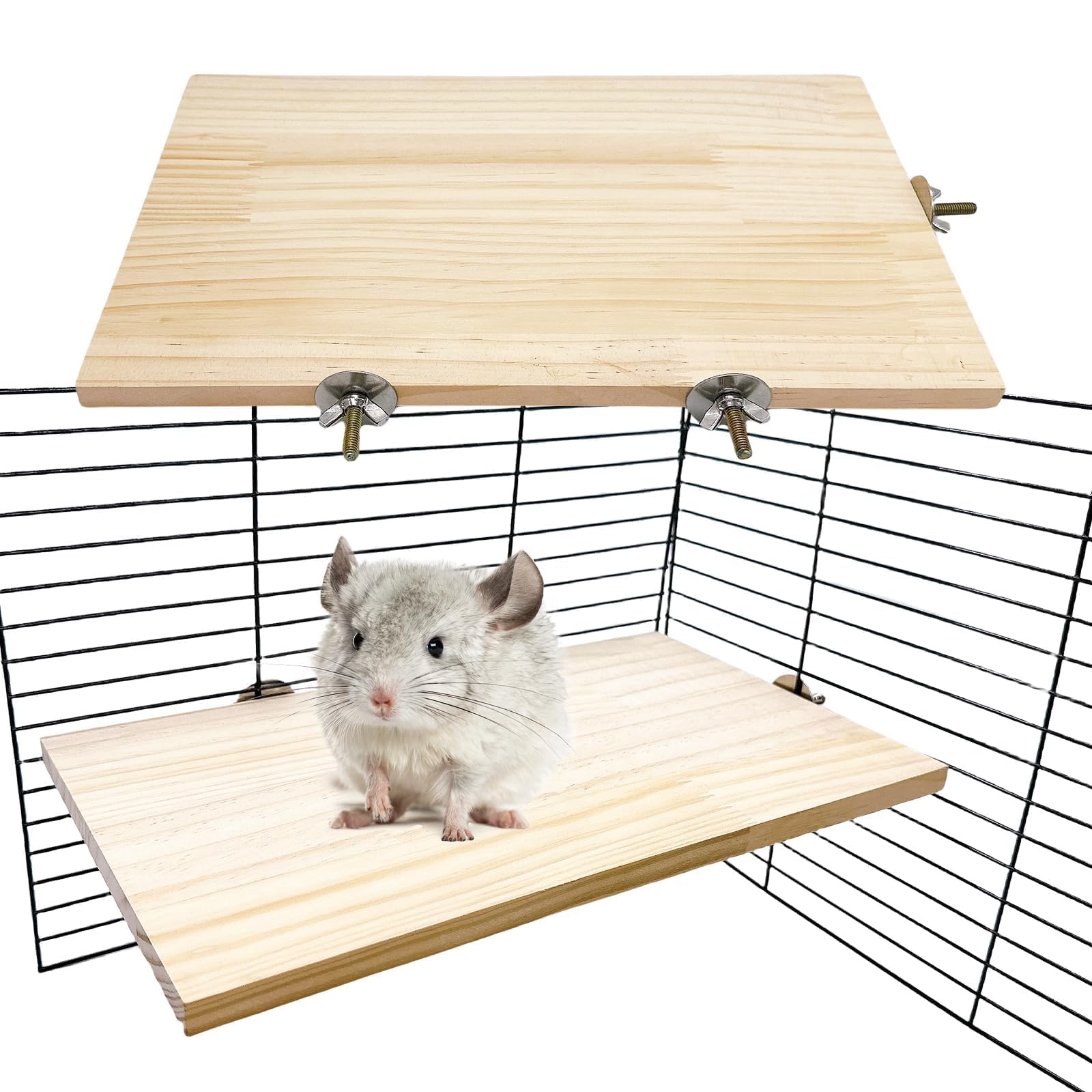 Hamiledyi wooden perch ledge 13x8 close to natural habitat feel