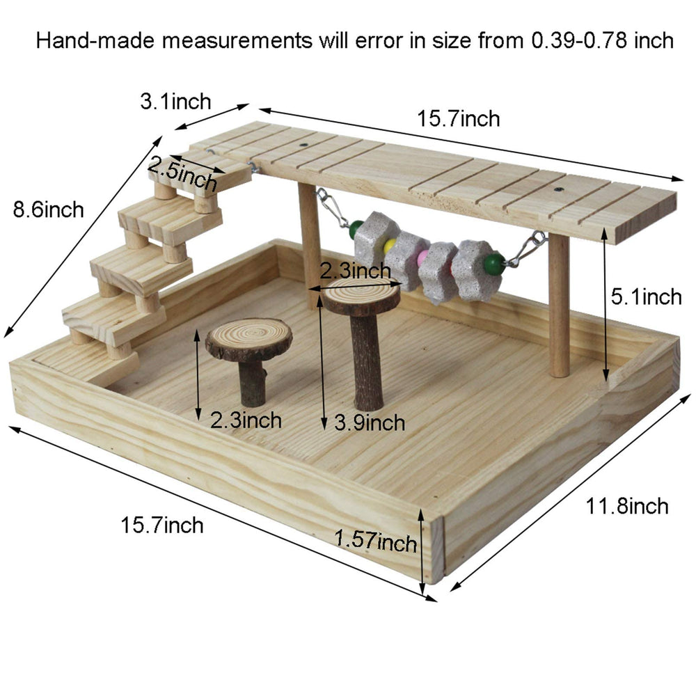 Hamiledyi wooden toy set crafted from natural wood supports healthy teething and exploration.