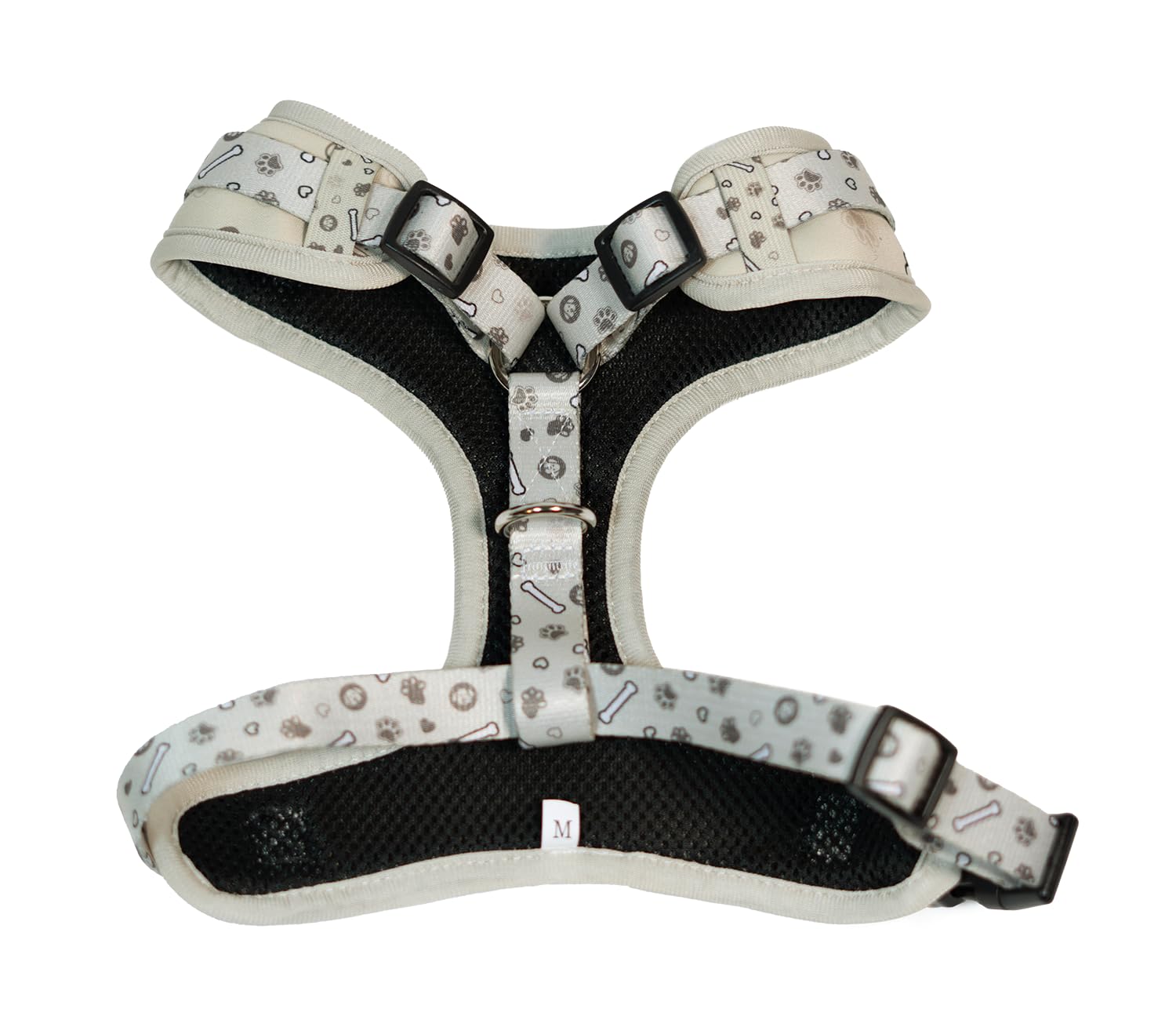 HamInWay harness back clip shown for secure leash setup