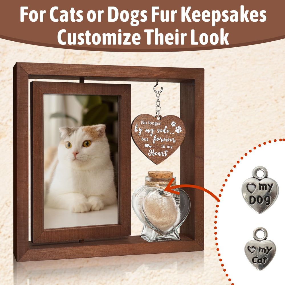HAMUIERS hair keepsake jar preserves fur as a tangible memory.