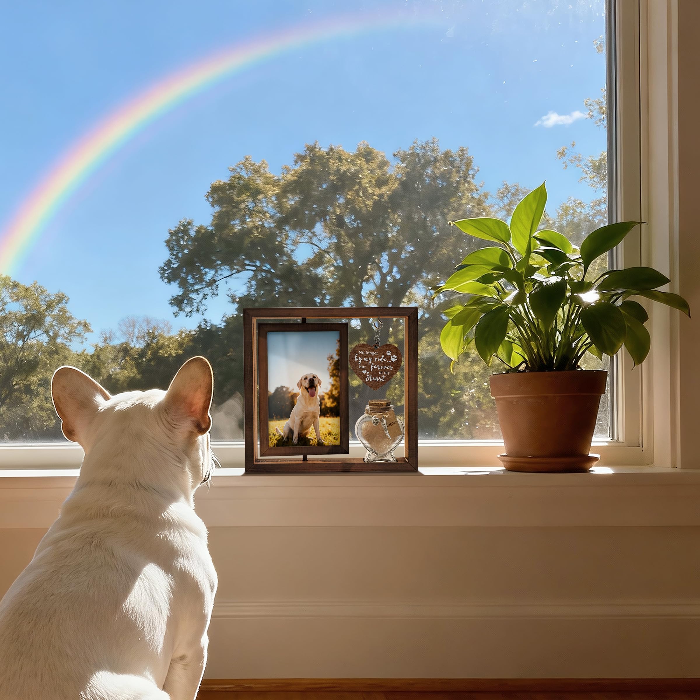 HAMUIERS sympathy gift for pet loss offers comforting remembrance.