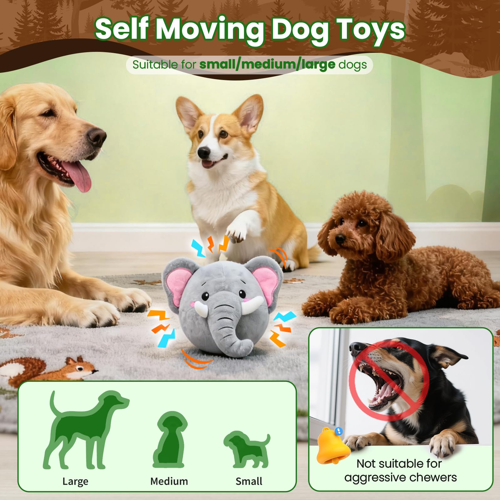 Hanarook Elephant Toy hidden Velcro design reduces choking hazards.