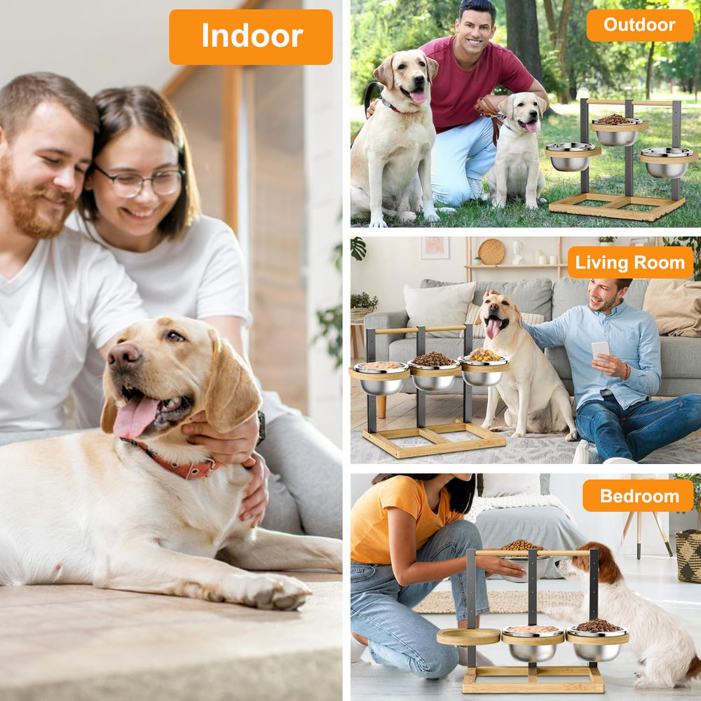 Handrong height setting 11.6 inches suitable for larger breeds