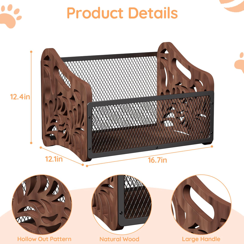 Handrong living room pet treasures storage organizer for toys and more