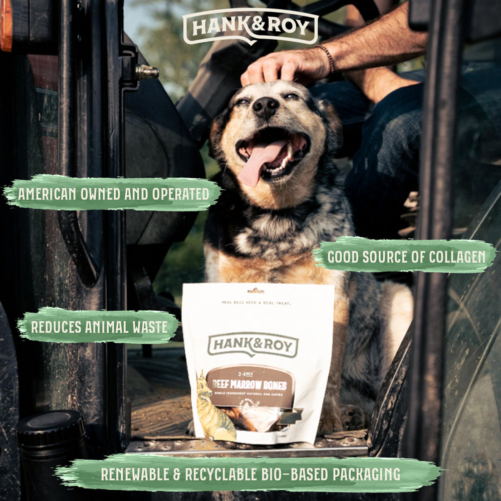 Hank and Roy sourcing indicates USA ownership with Brazil production, emphasizing quality.