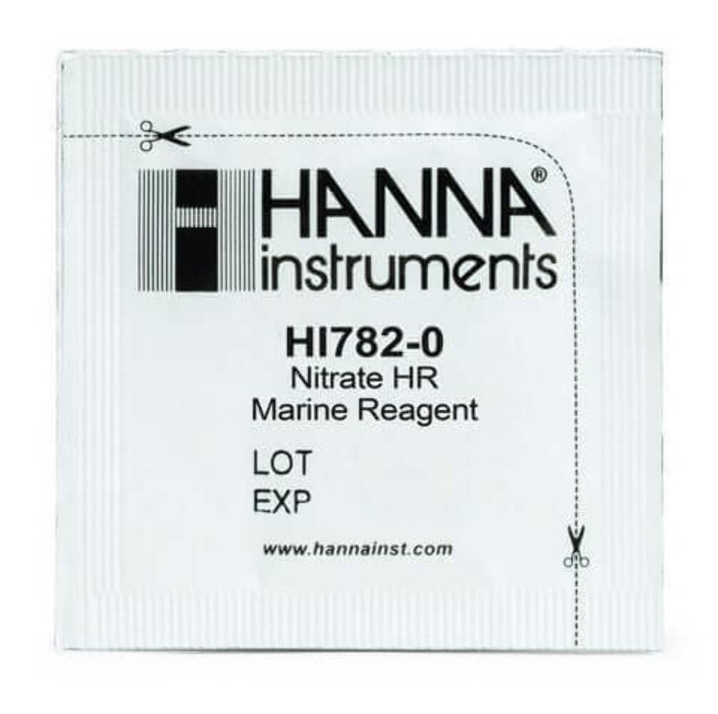 Hanna Instruments HI782-25 marine nitrate reagents for quick seawater testing