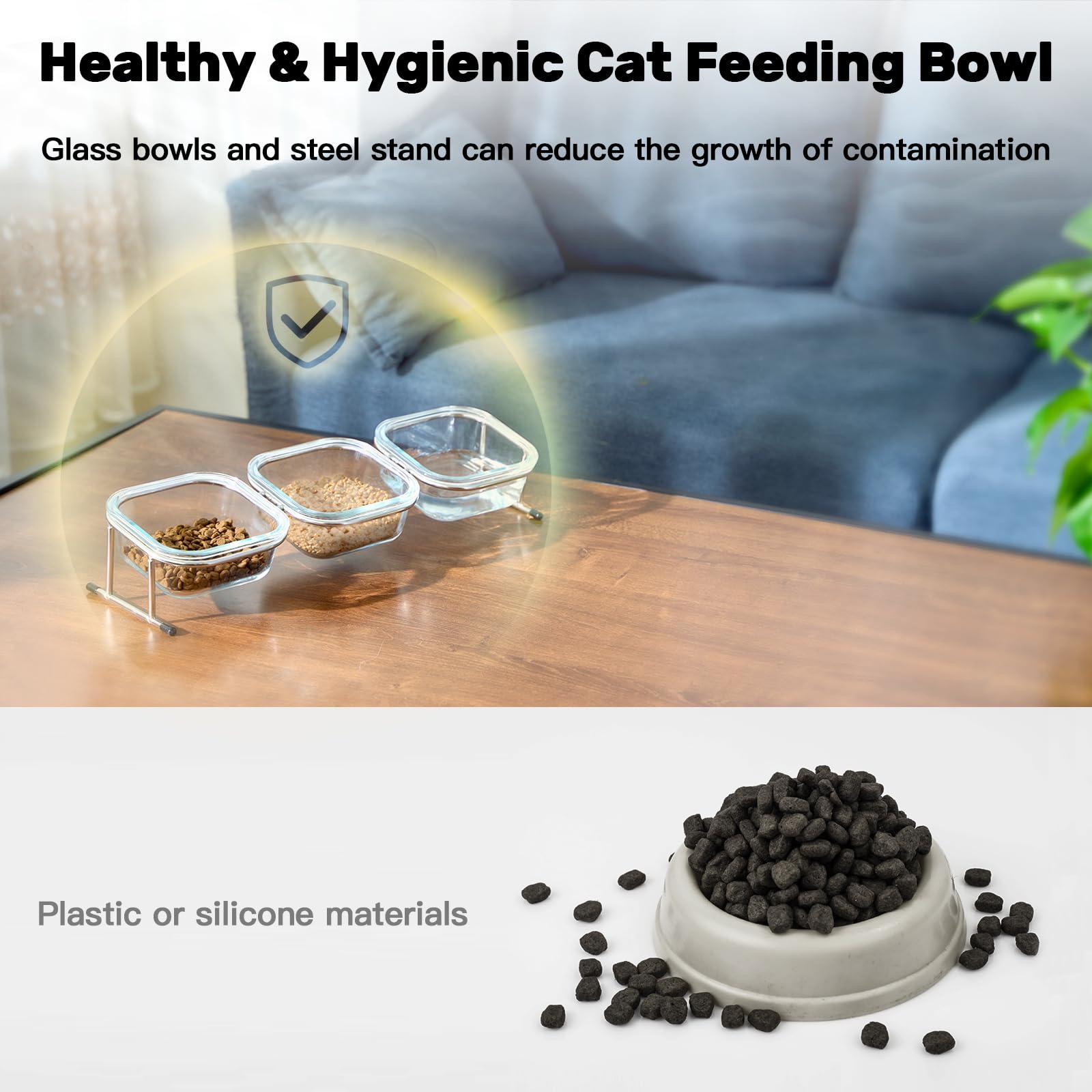 Hannadepot glass bowls are microwave-friendly for quick reheating.