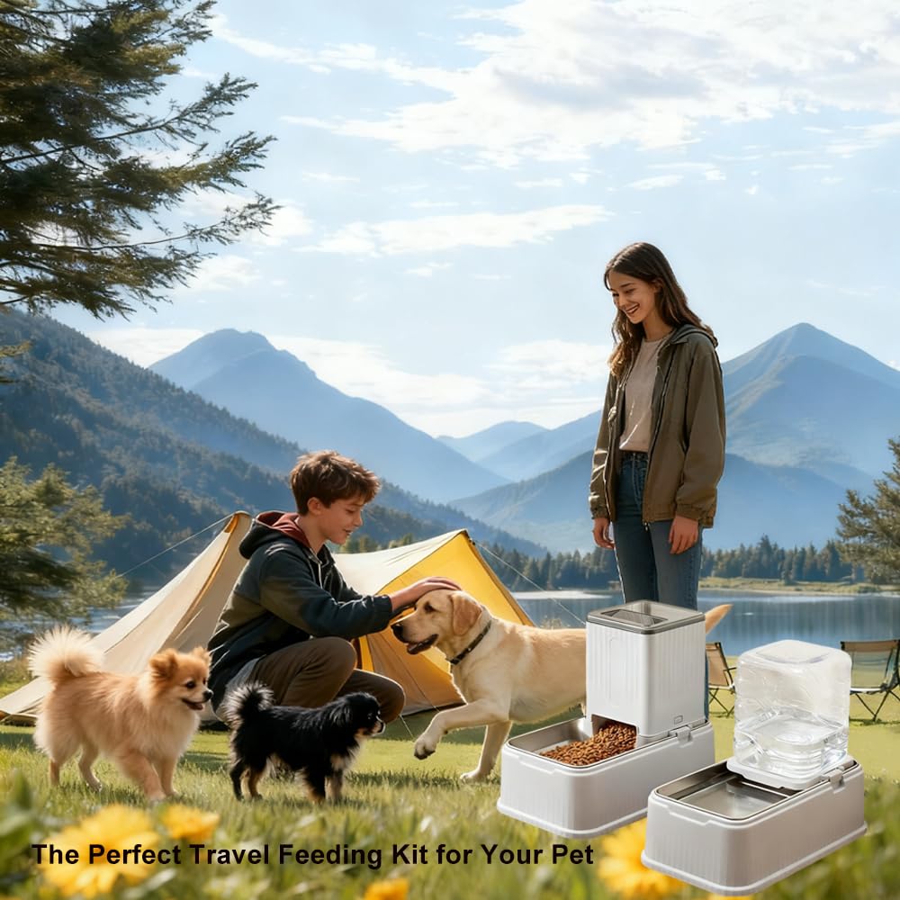 Hanzoto travel-friendly pet feeder for home and trips.