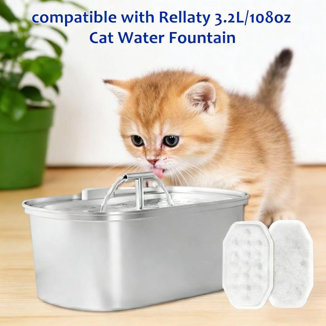 Haodlay stainless steel cat fountain with durable design for long-lasting hydration