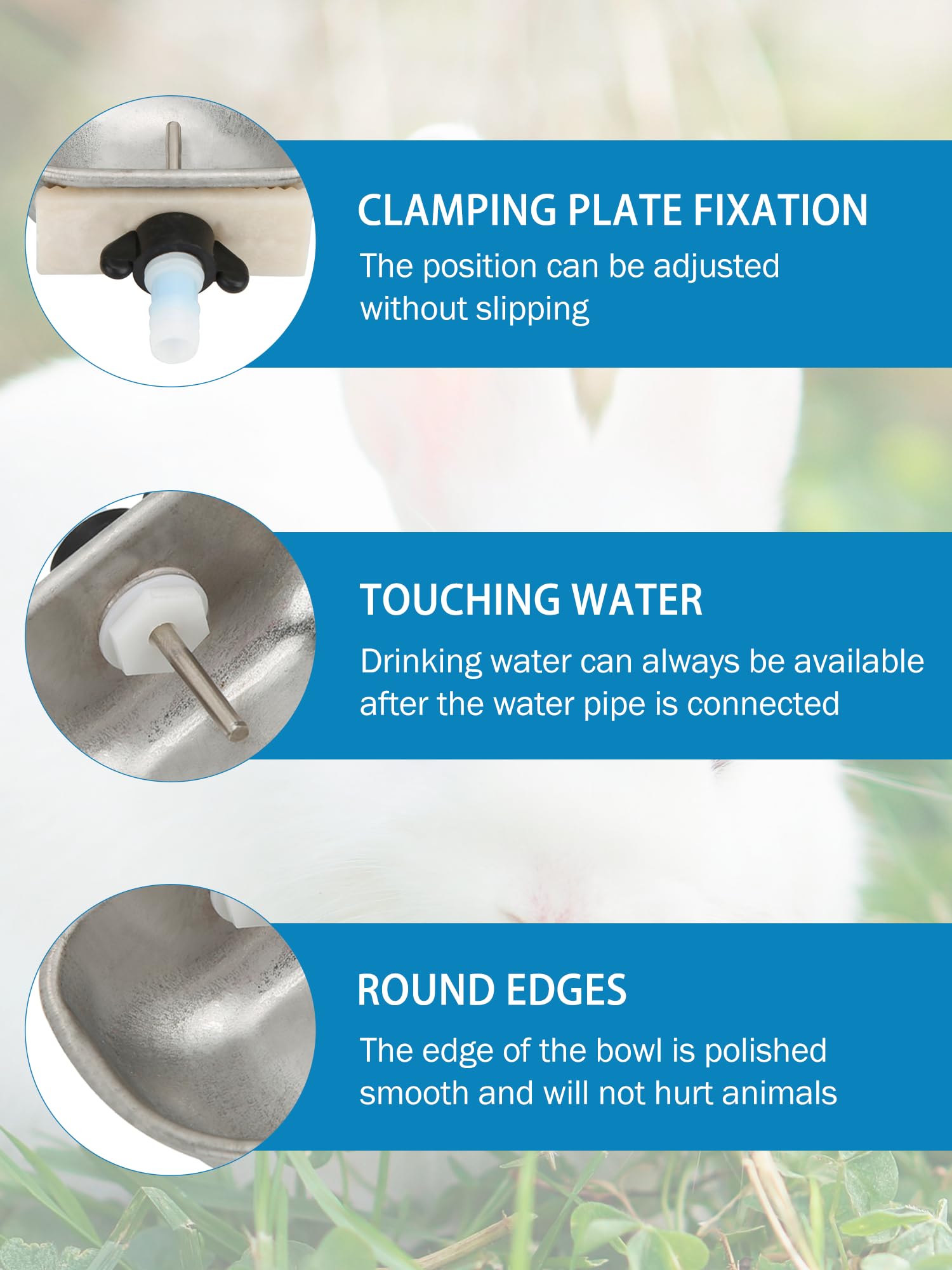Haosie fixed splint design installation on various cages.