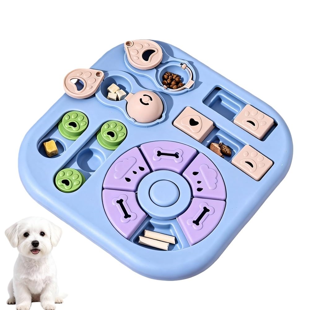 HAOYEGUOJI interactive-cat-puzzle-toy visual focus supports paced feeding and mental enrichment.