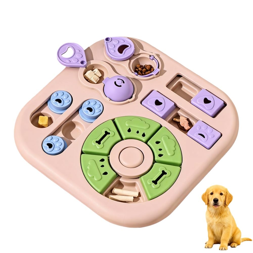 HAOYEGUOJI interactive cat puzzle toy engages meals for mental stimulation