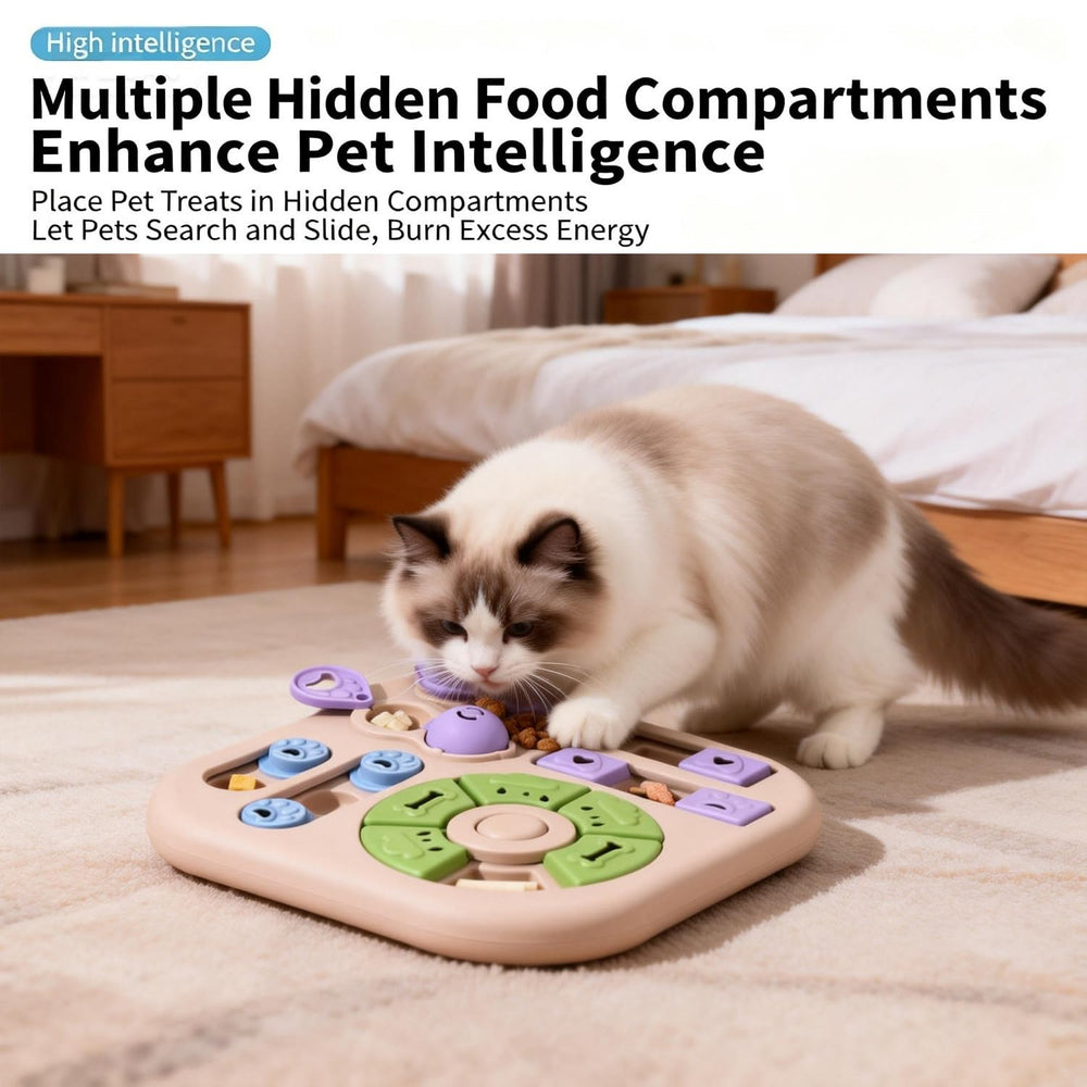 HAOYEGUOJI maze slow feeder promotes slower eating and mindful pacing