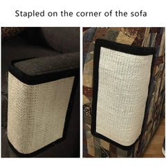 HAOZAIKEJI natural sisal surface resists sharp claws for cats.
