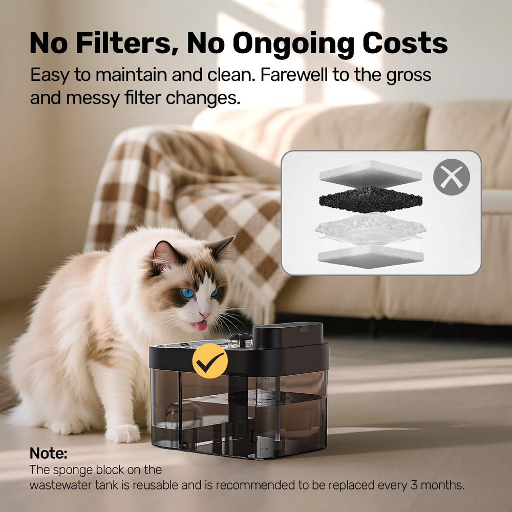 HAPAW 3L capacity ideal for longer intervals between refills.