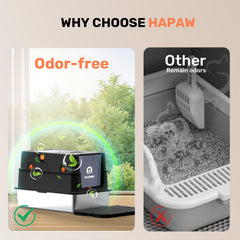 HAPAW anti-leakage design reduces leaks and odors