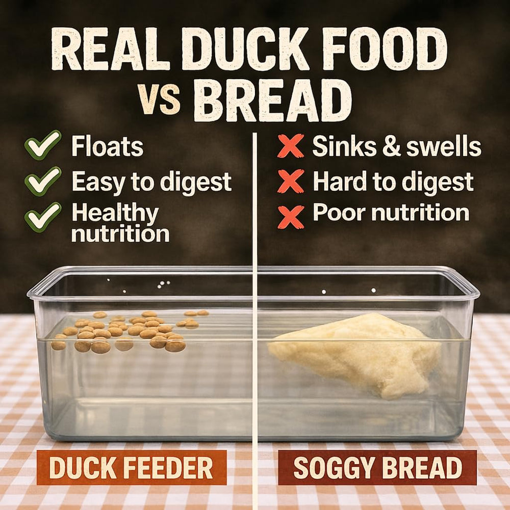 Hapetrails Duck Feeder is USA made, reflecting quality and local sourcing.