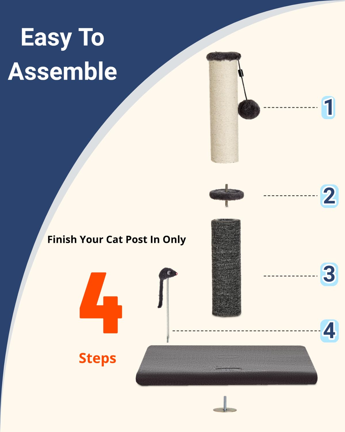 Happi N Pets assembly guide for easy setup in minutes