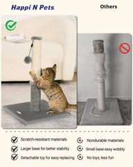 Happi N Pets top toy detaches for extended interactive play.