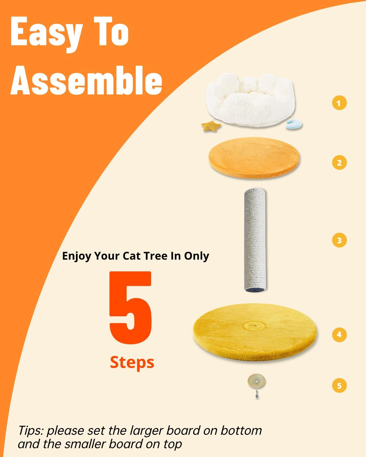 Happi N Pets assembly-friendly model with quick setup and machine-washable cushion.