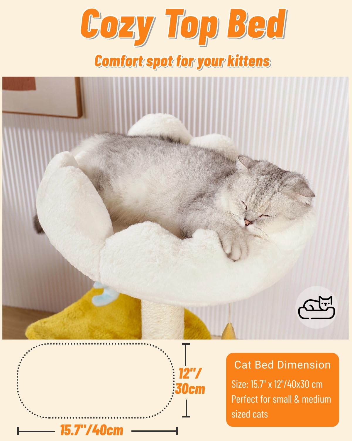 Happi N Pets cloud cat tree easy assembly with clear steps saves setup time.