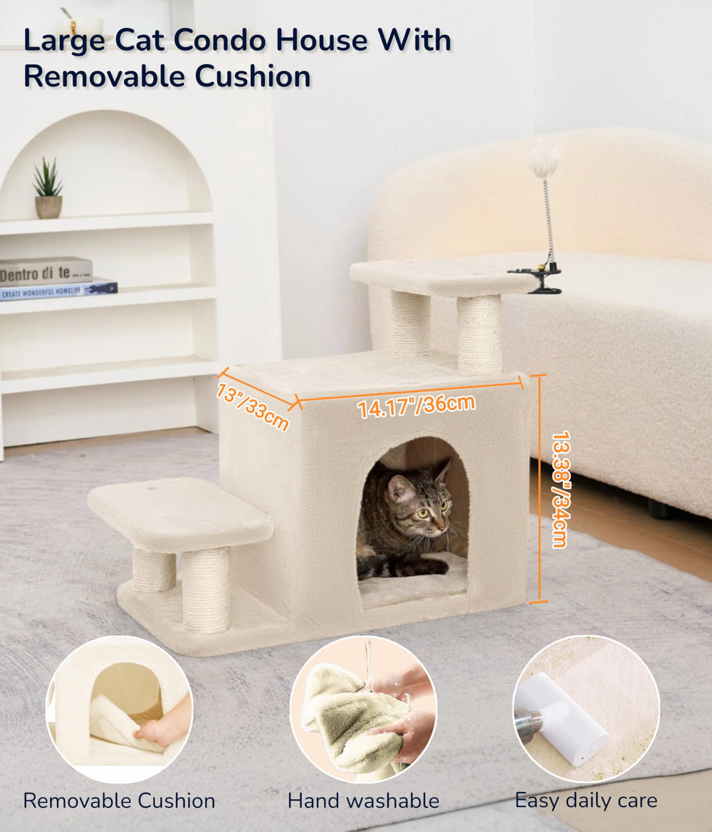 Easy assembly with included tools and clear beige instructions