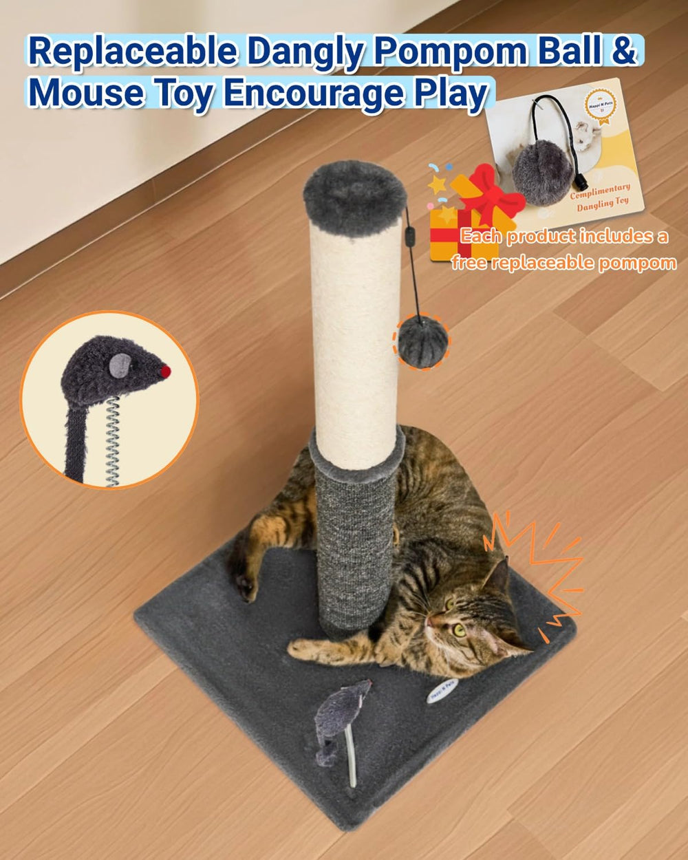 Happi N Pets stable base prevents tipping during play
