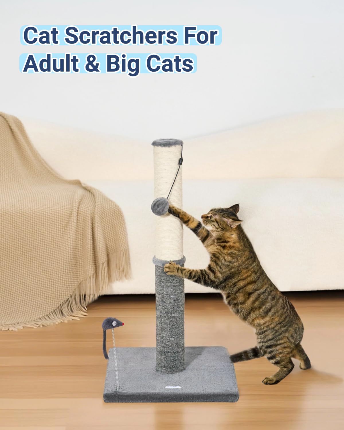Happi N Pets stable base design prevents tipping during active play