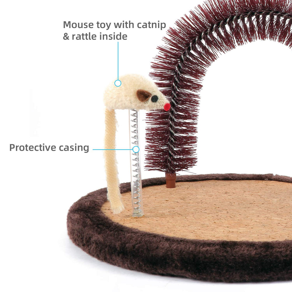 Happi N Pets stable brush holder prevents wobble.