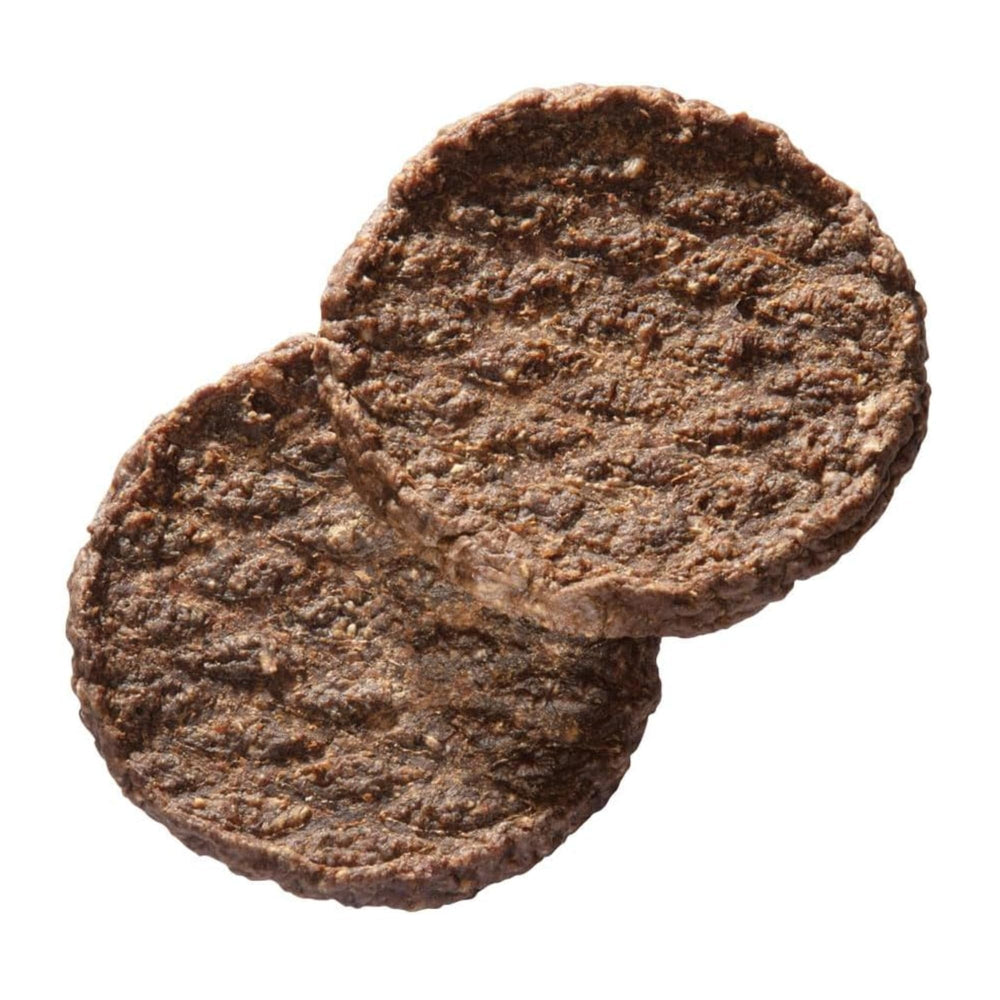 Happy Howie's label shows hormone-free, gluten-free benefits for canine snacks.