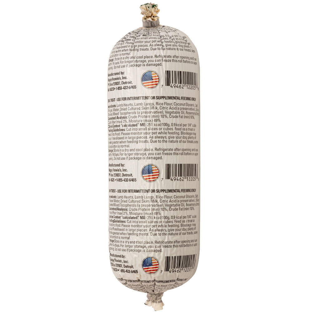 Happy Howie's Lamb Soft Meat Roll is proudly made in the USA.