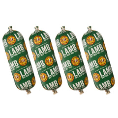 Happy Howie's Lamb Soft Meat Roll packaging highlights USA-made quality and natural ingredients.