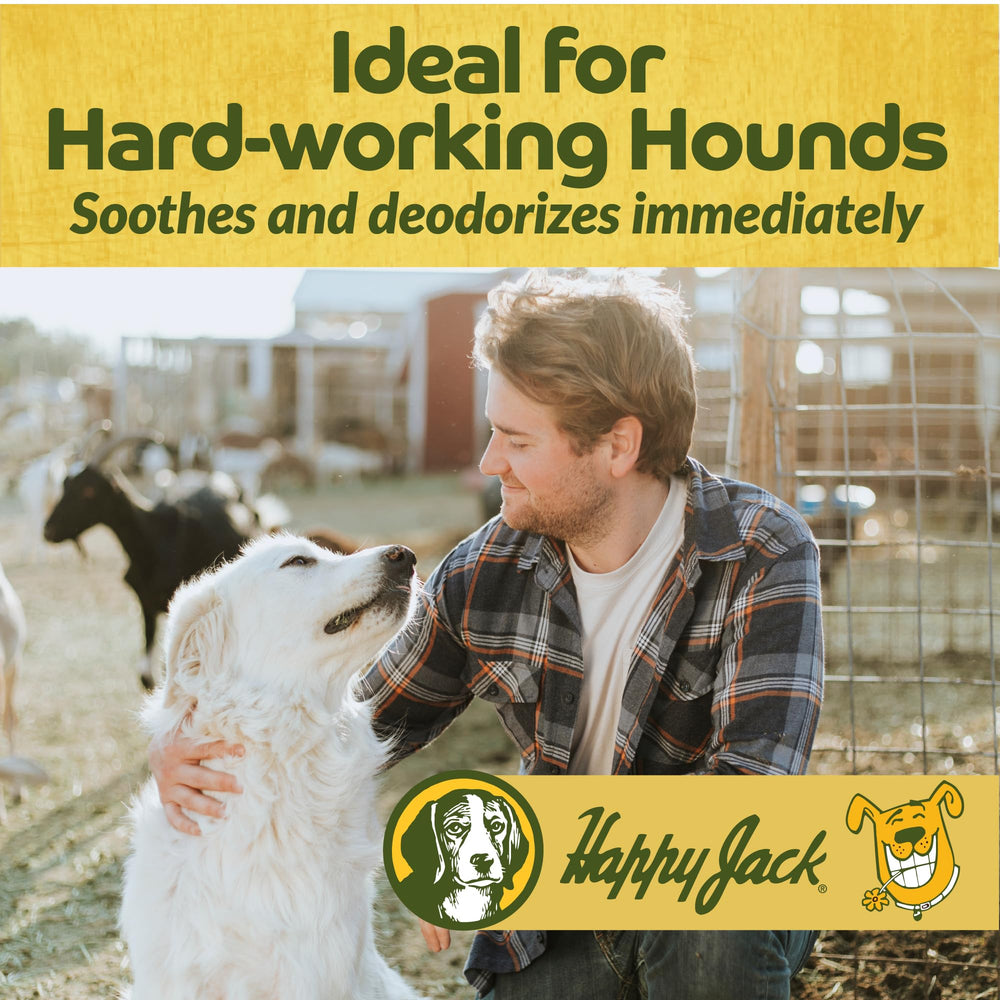 Happy Jack Itch No More deodorizing scent on coat