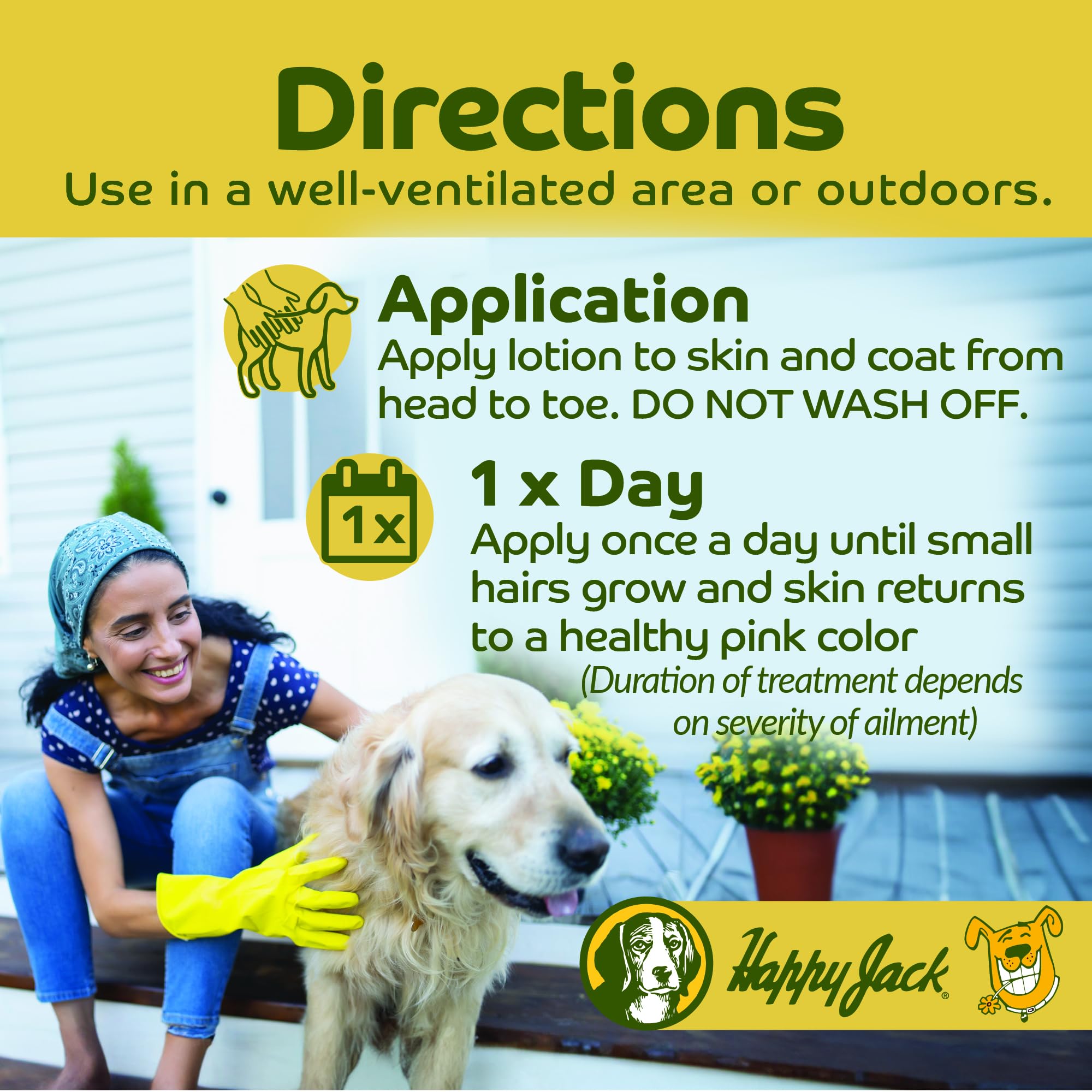 Happy Jack mange paw and ears area demonstrates precise topical care for sensitive spots.