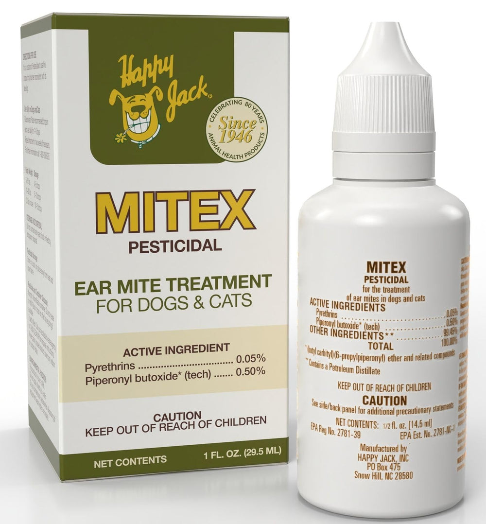Happy Jack Mitex home-care routine image for daily maintenance.